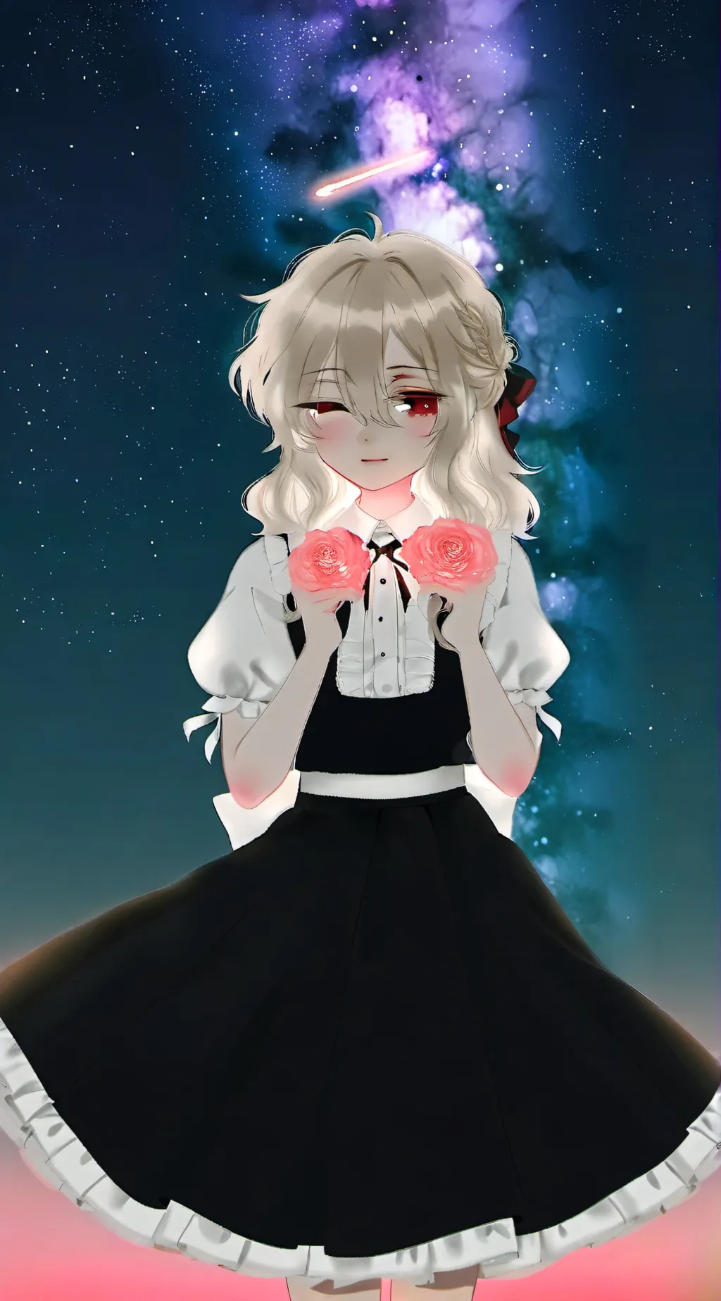 ai character: ur yandere gf background