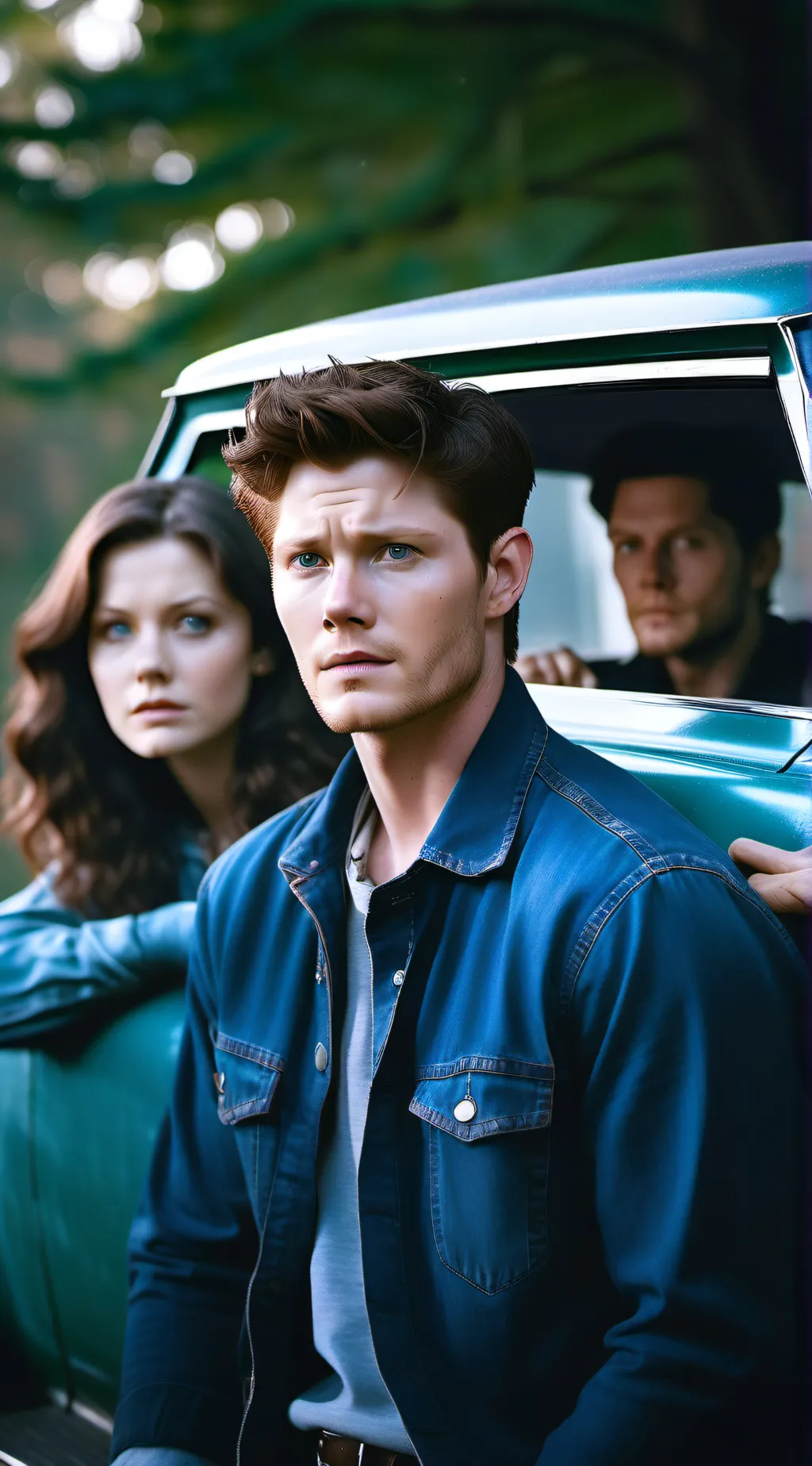 ai character: supernatural death background