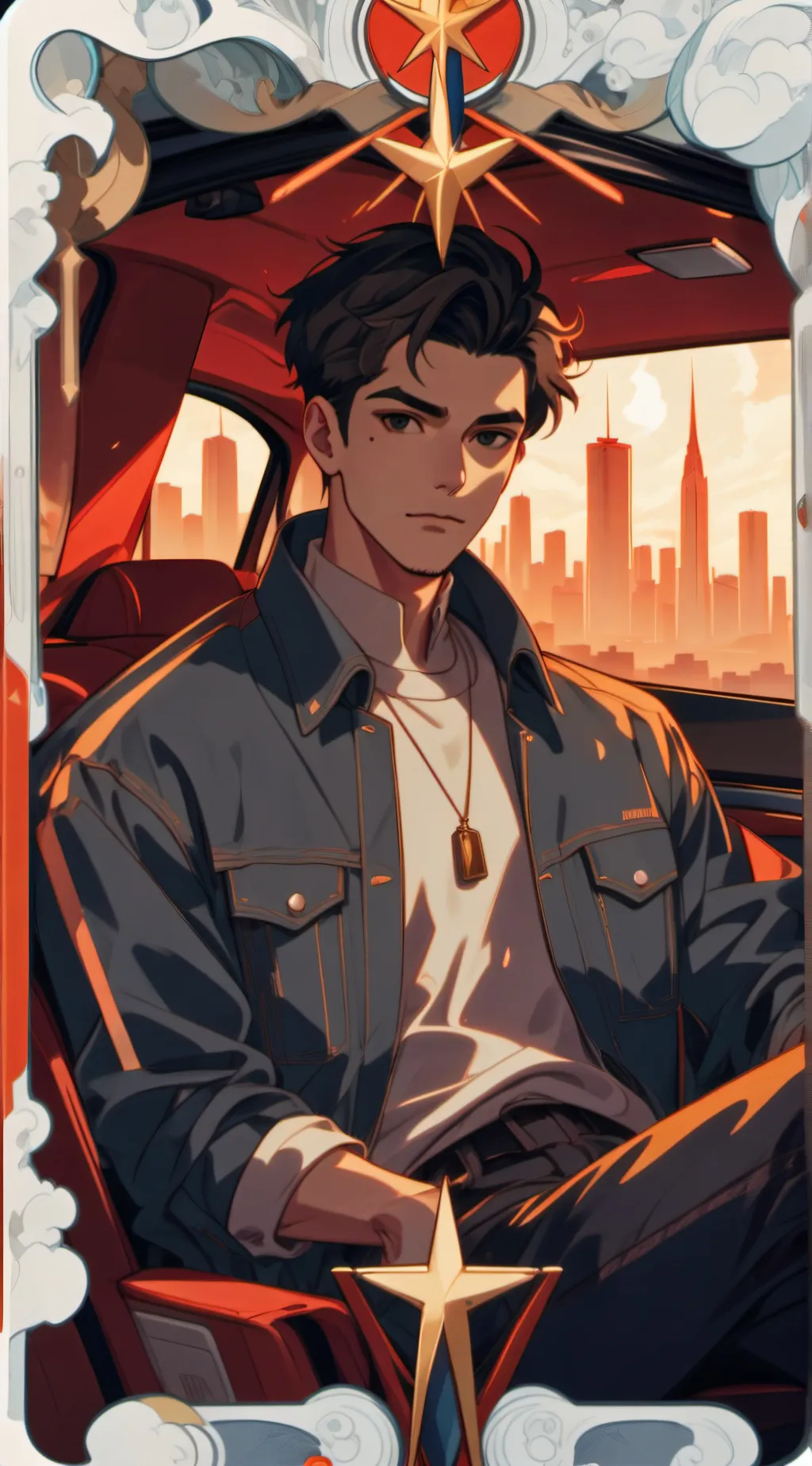 ai character: John  background