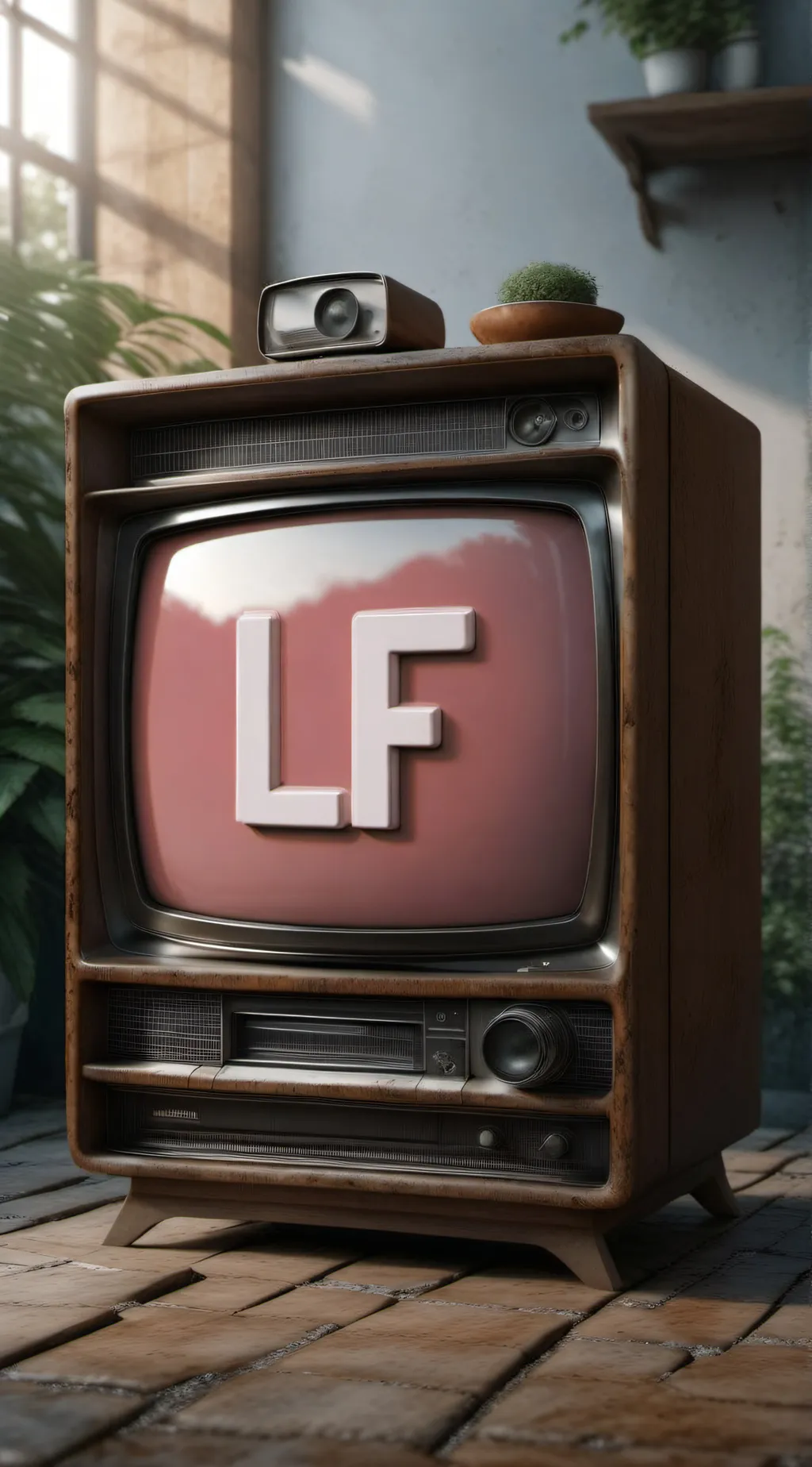 ai character: L.F. Announcement  background