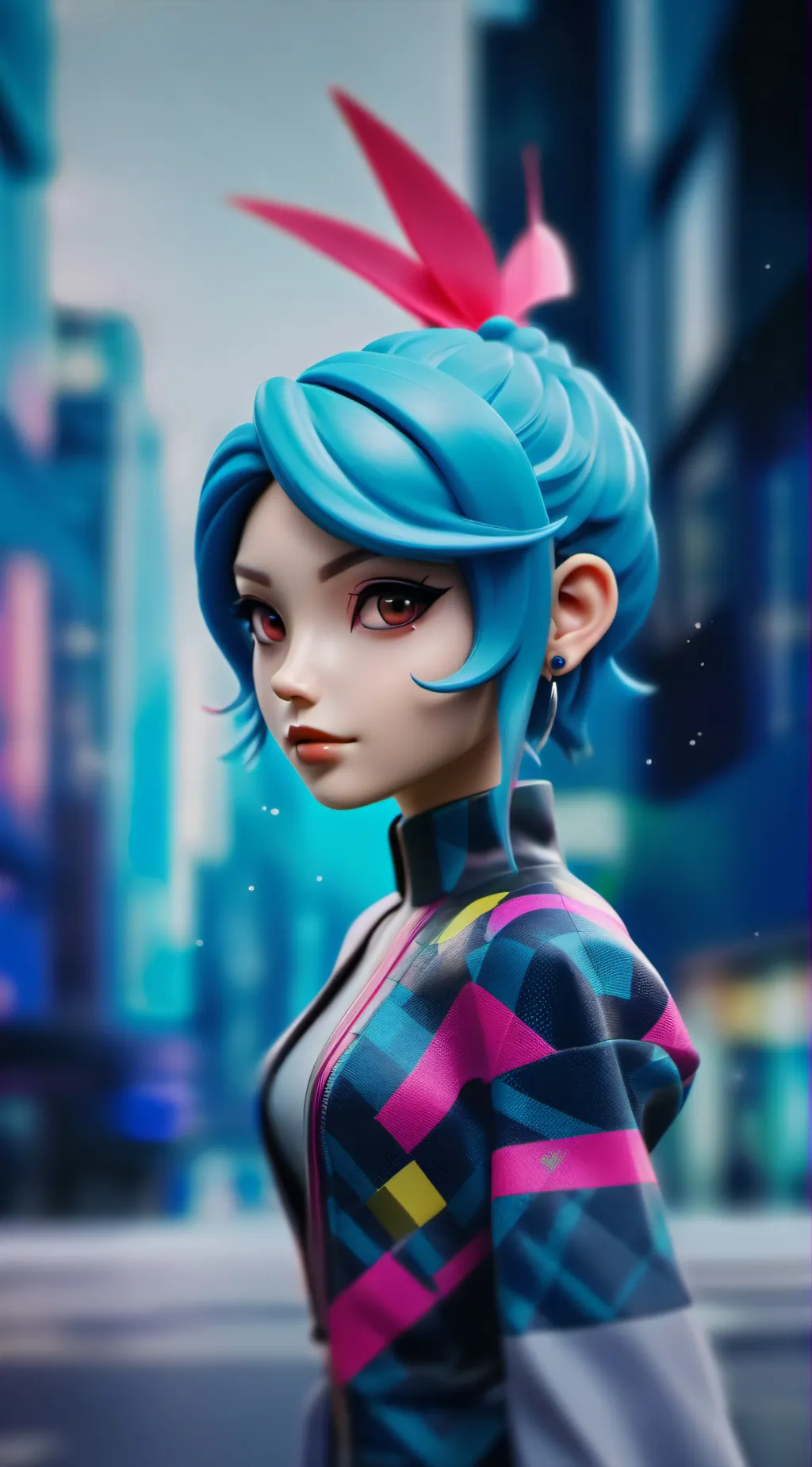 ai character: Maya background