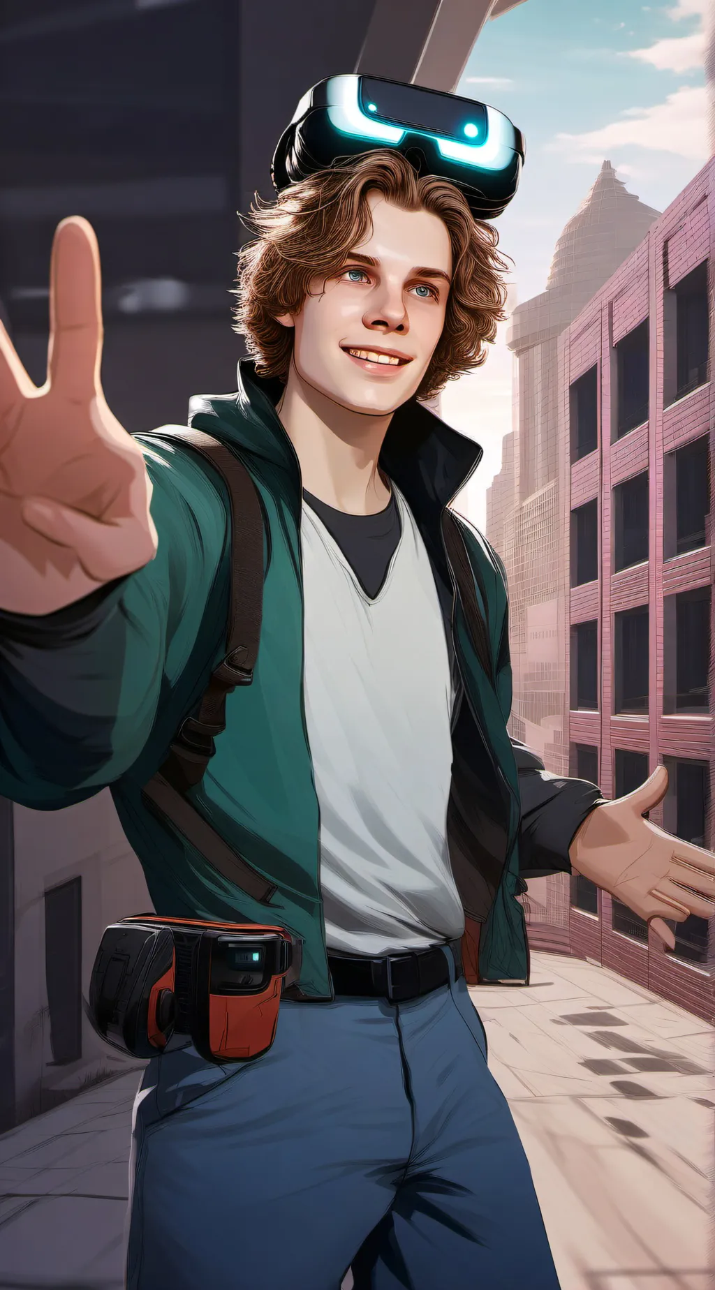 ai character: CJ VR background