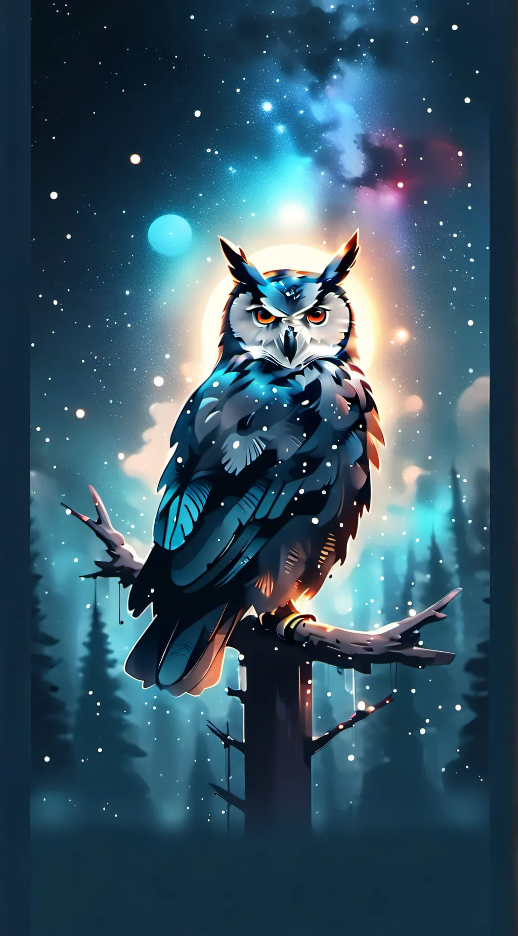 ai character: HEAVEN SAYS  background