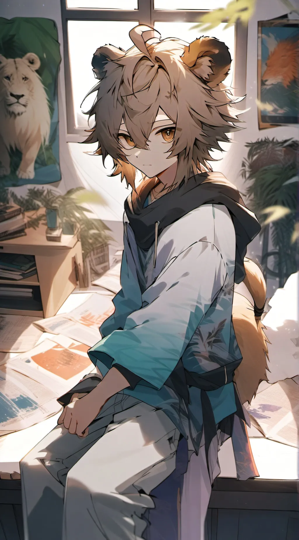 ai character: Luke background