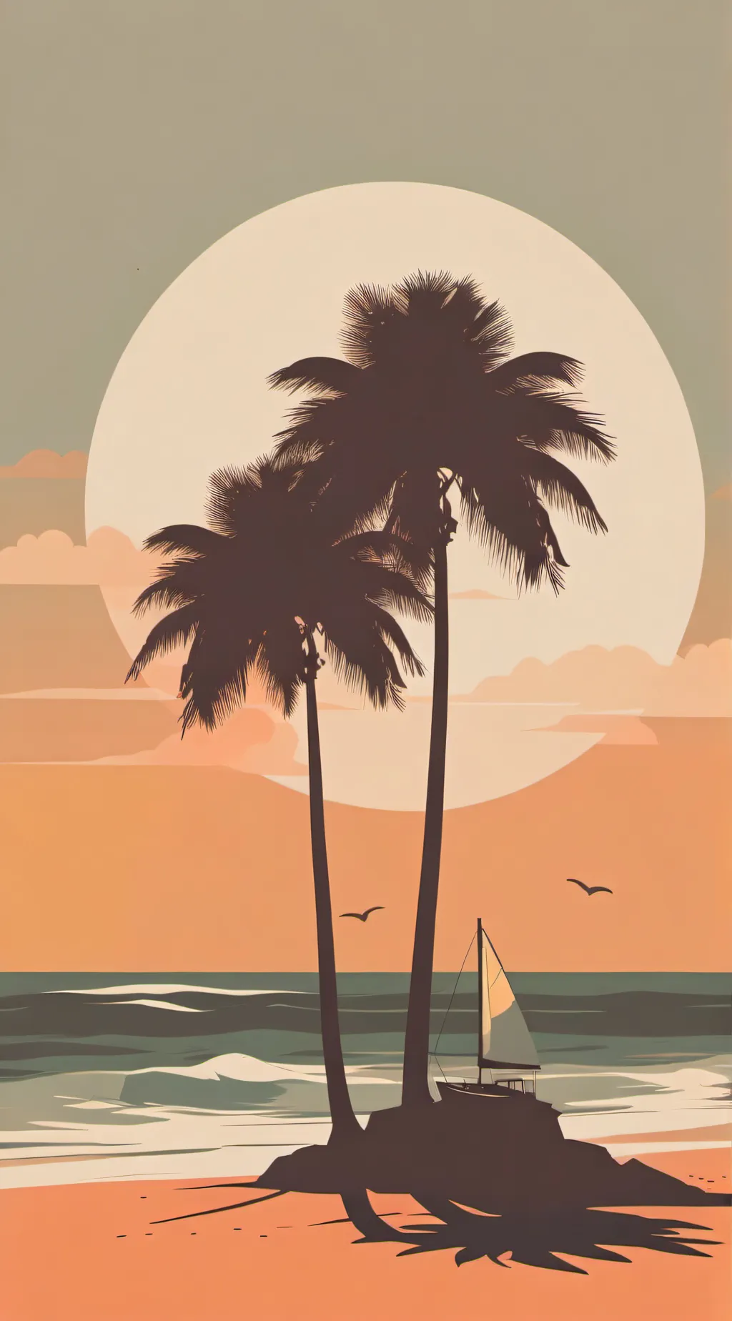 ai character: MHA beach day!!!  background