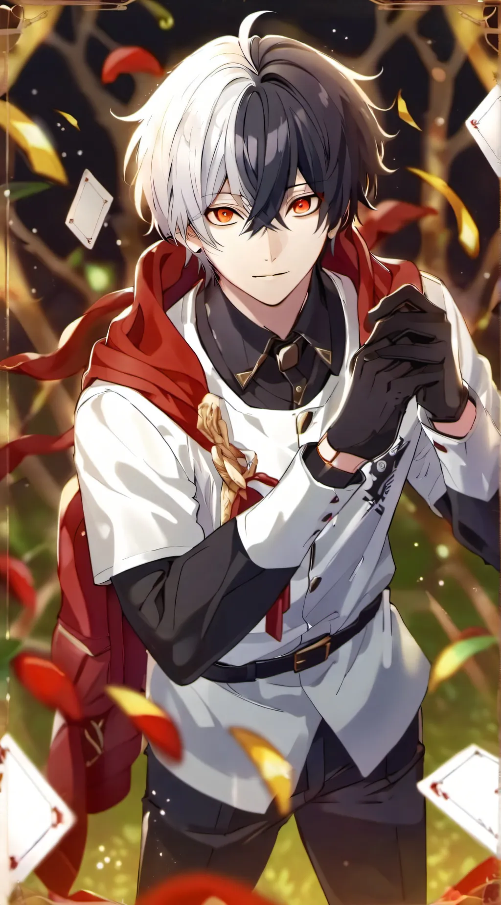 ai character: Prince Levi background