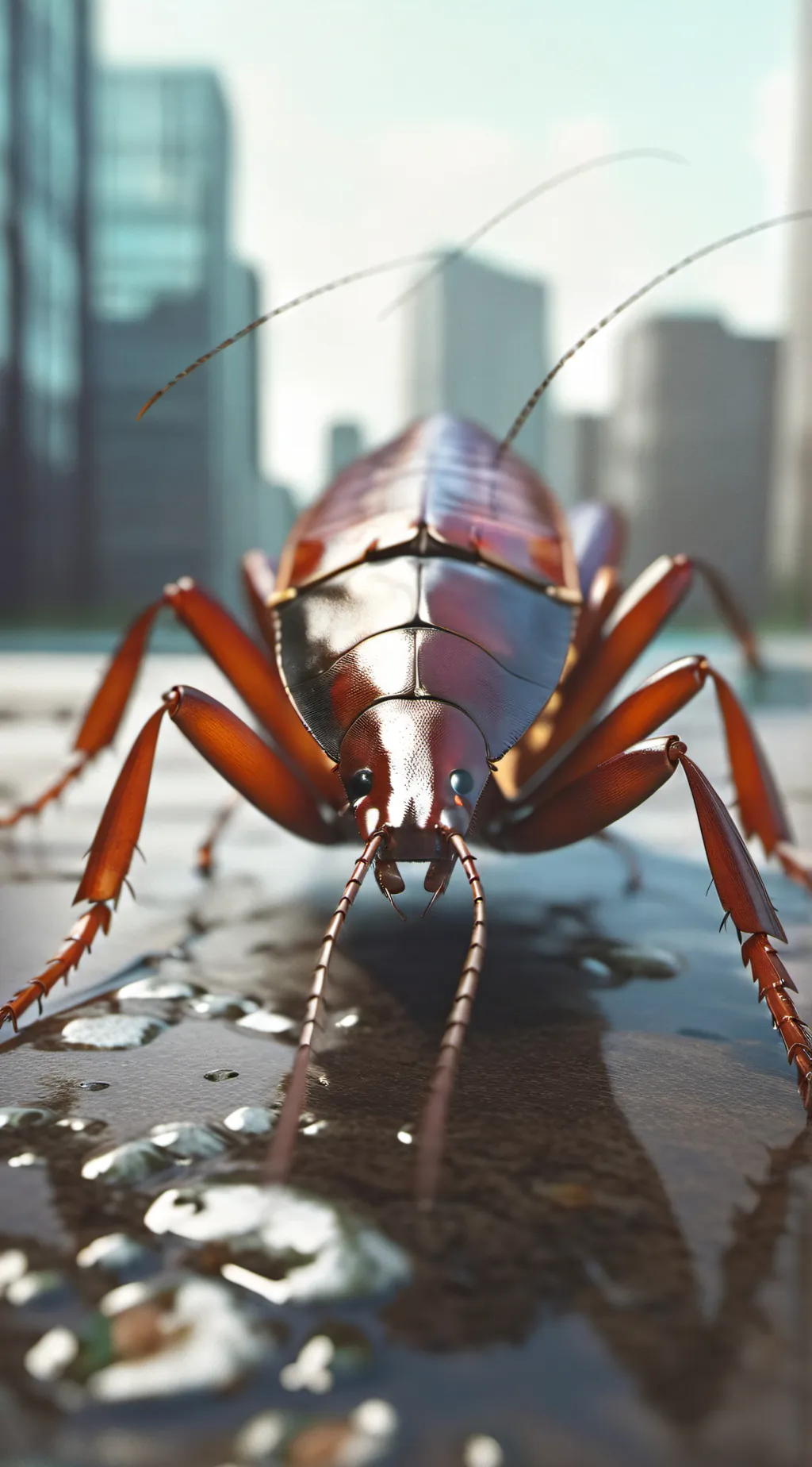 ai character: roach background