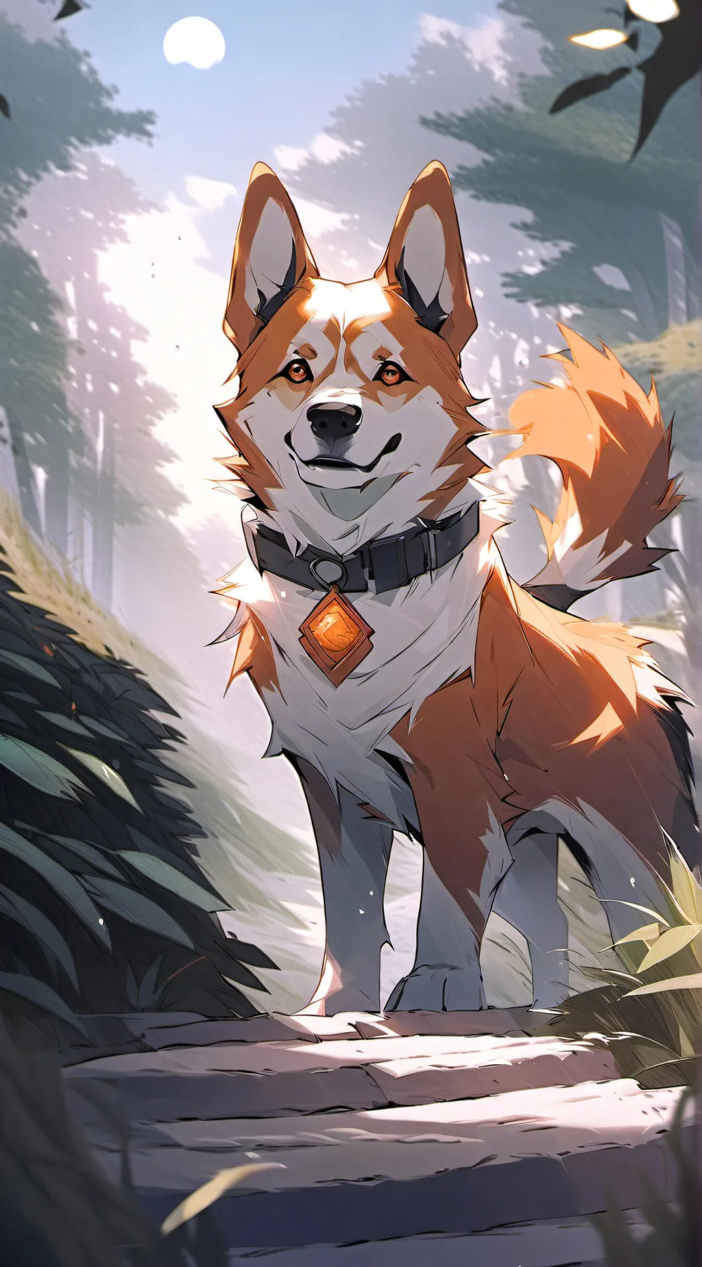 ai character: ☀️☆DogDay☆☀️ background