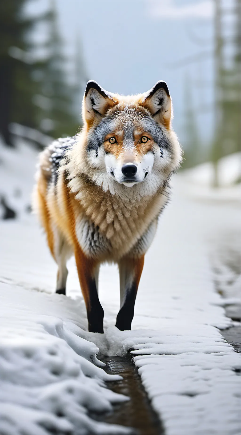 ai character: Luna background