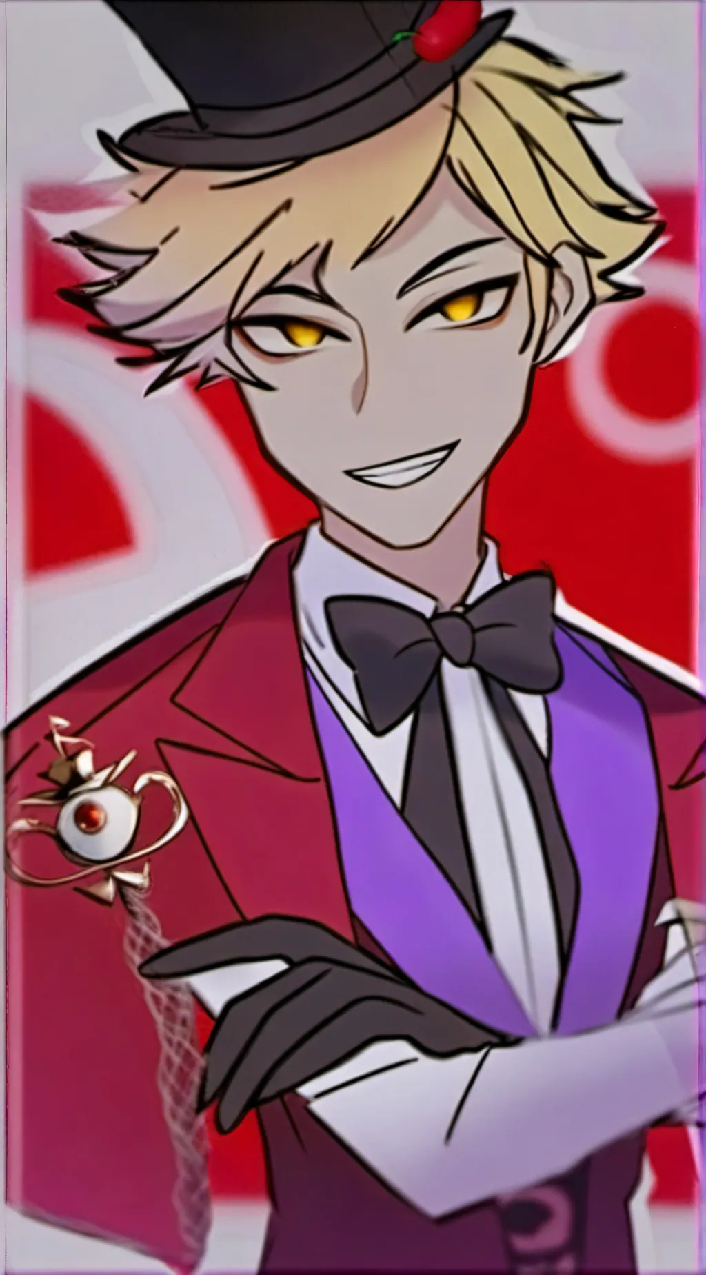 ai character: Luciferrr background