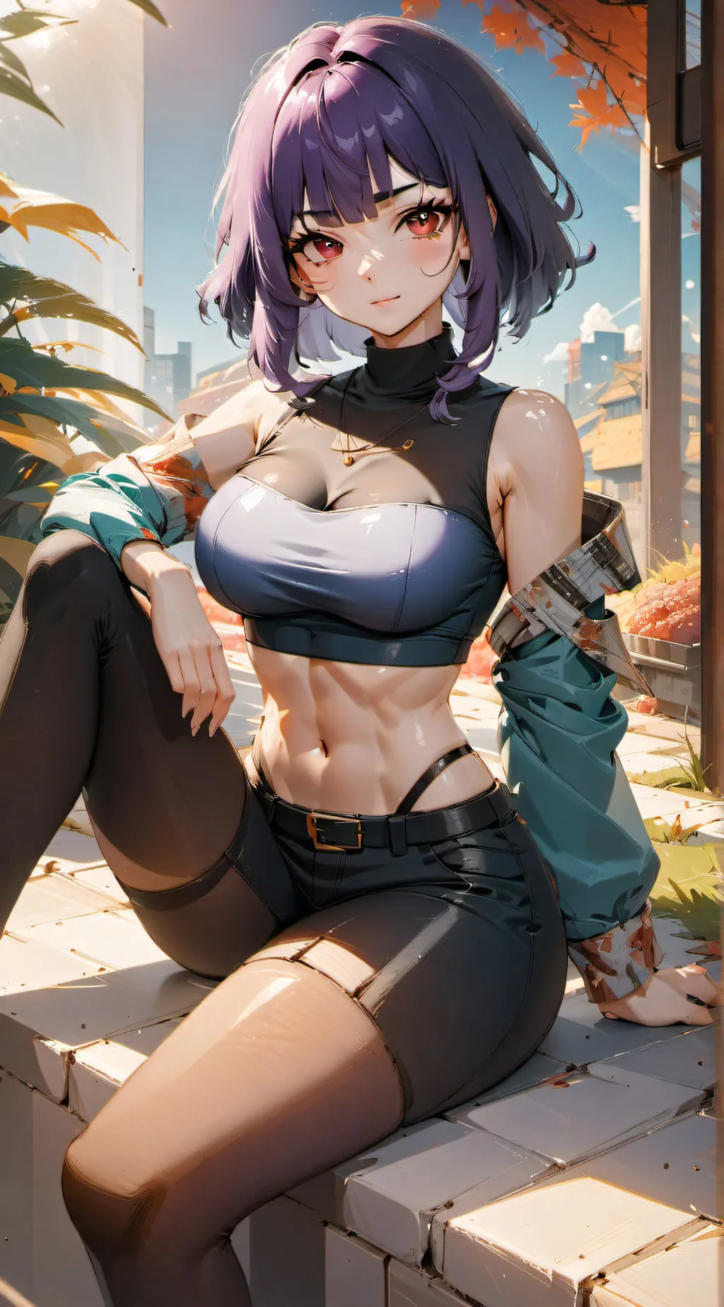 ai character: abby  background