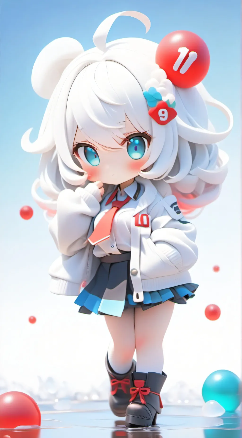 ai character: miku asuka  background