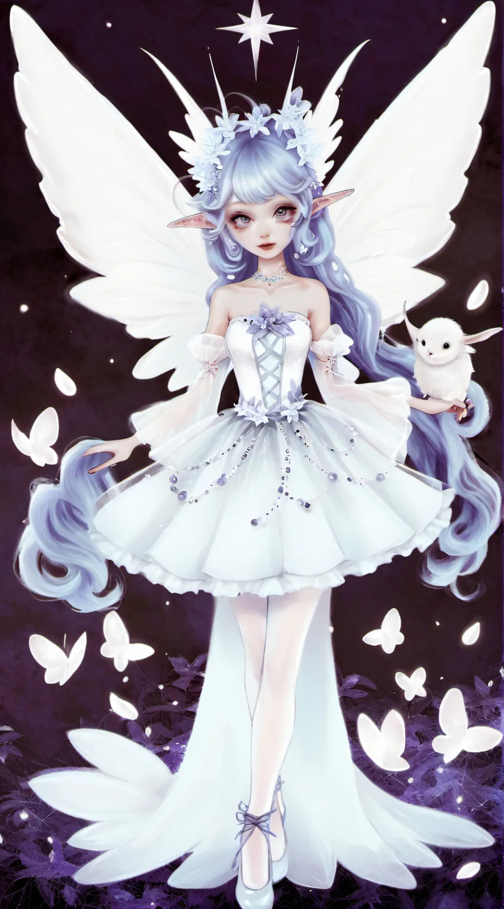 ai character: Silvermist background