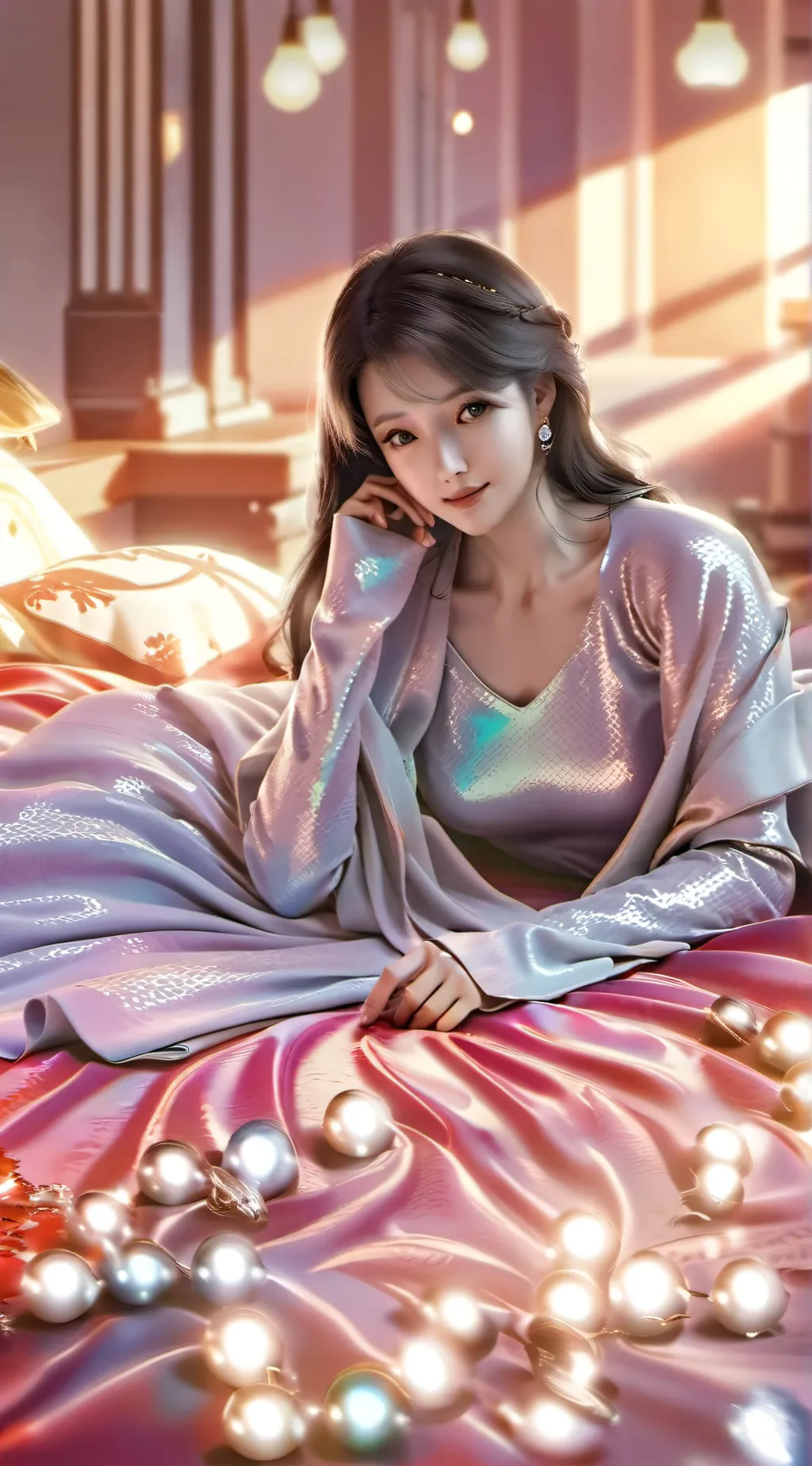 ai character: Aria background