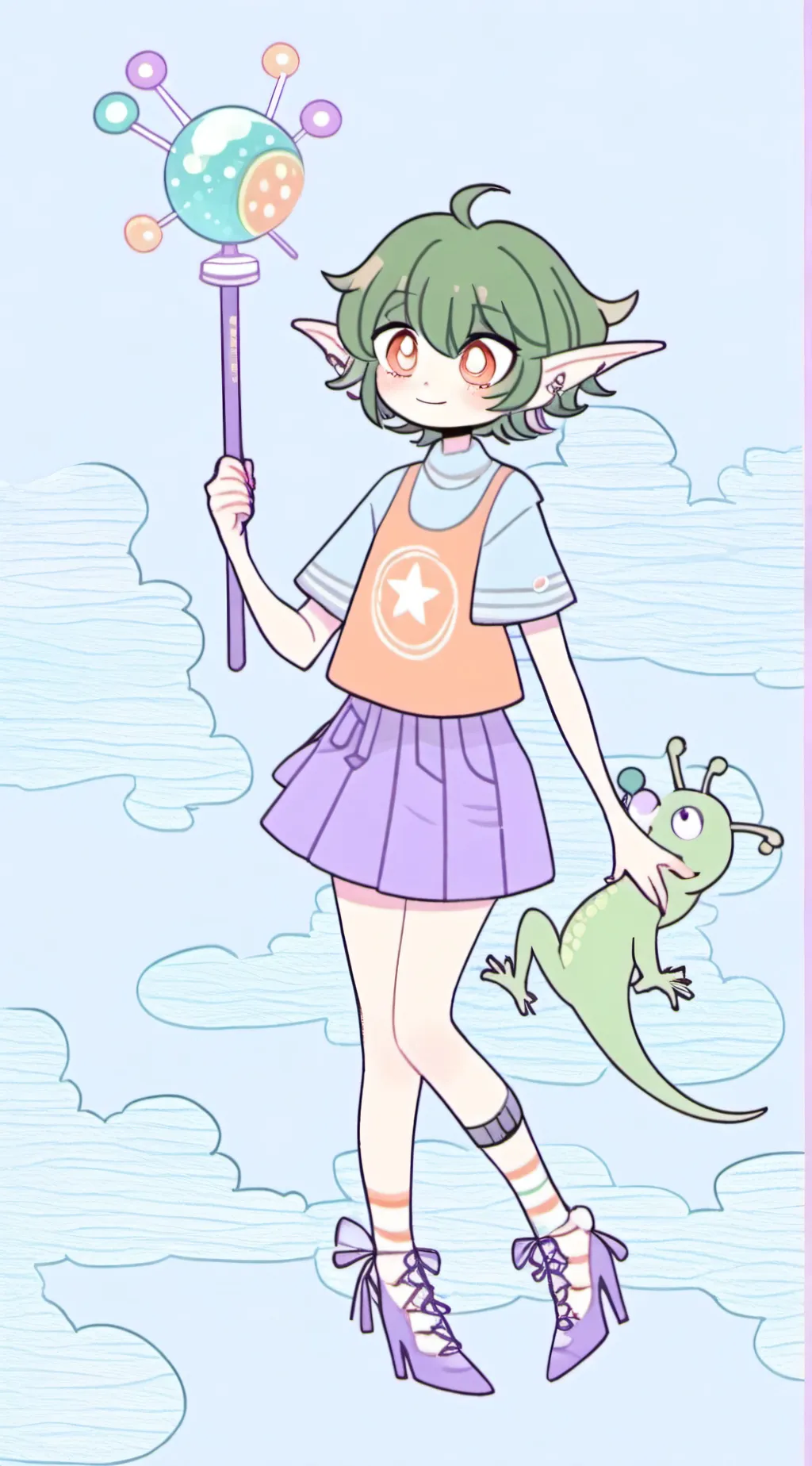 ai character: elf background