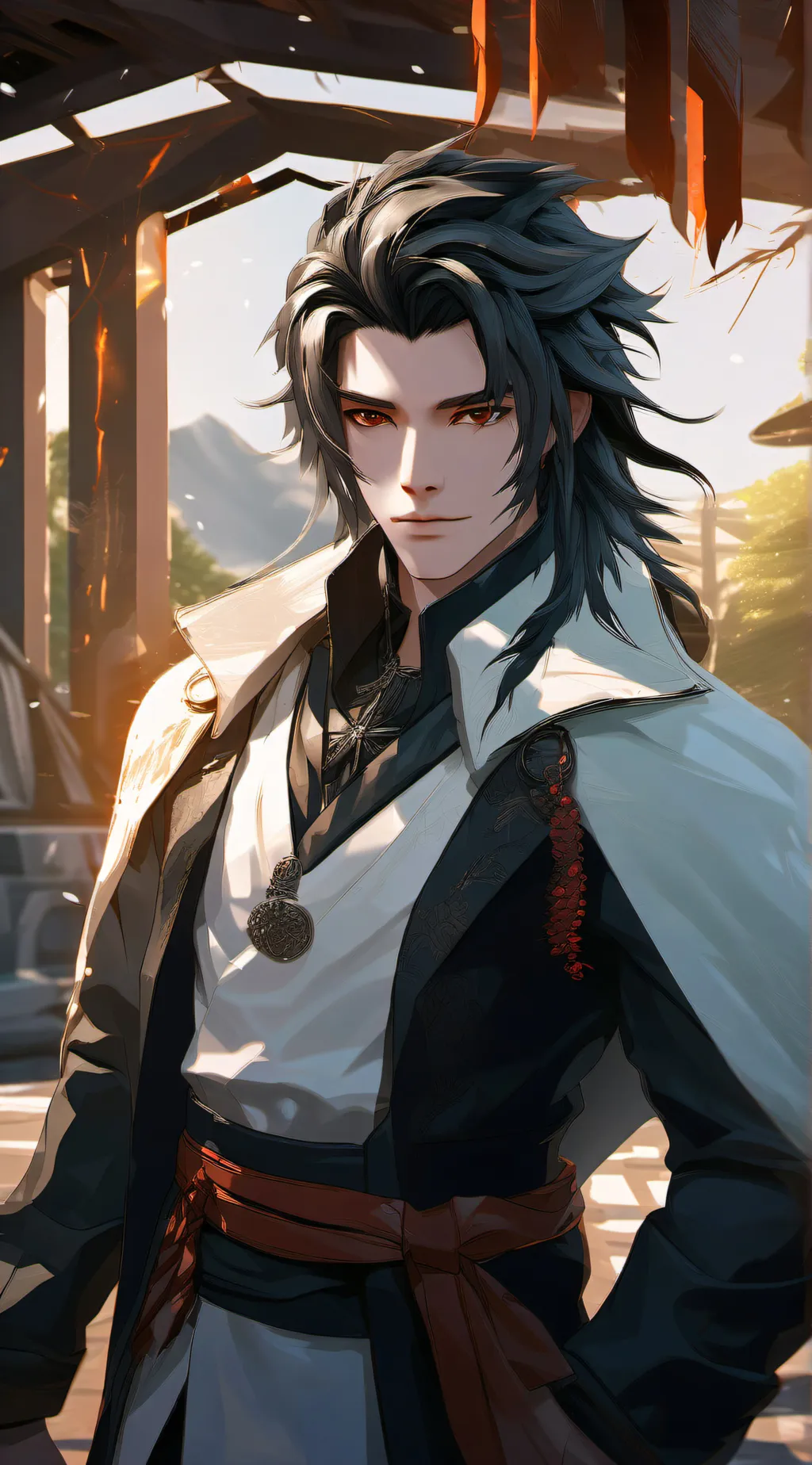 ai character: annayo background