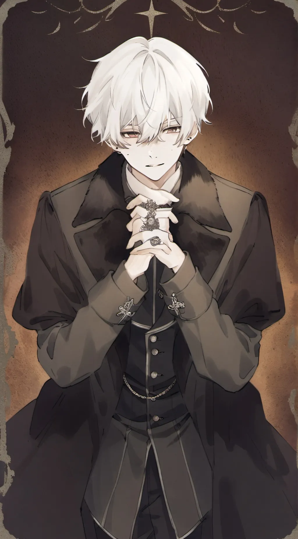 ai character: Allan  background