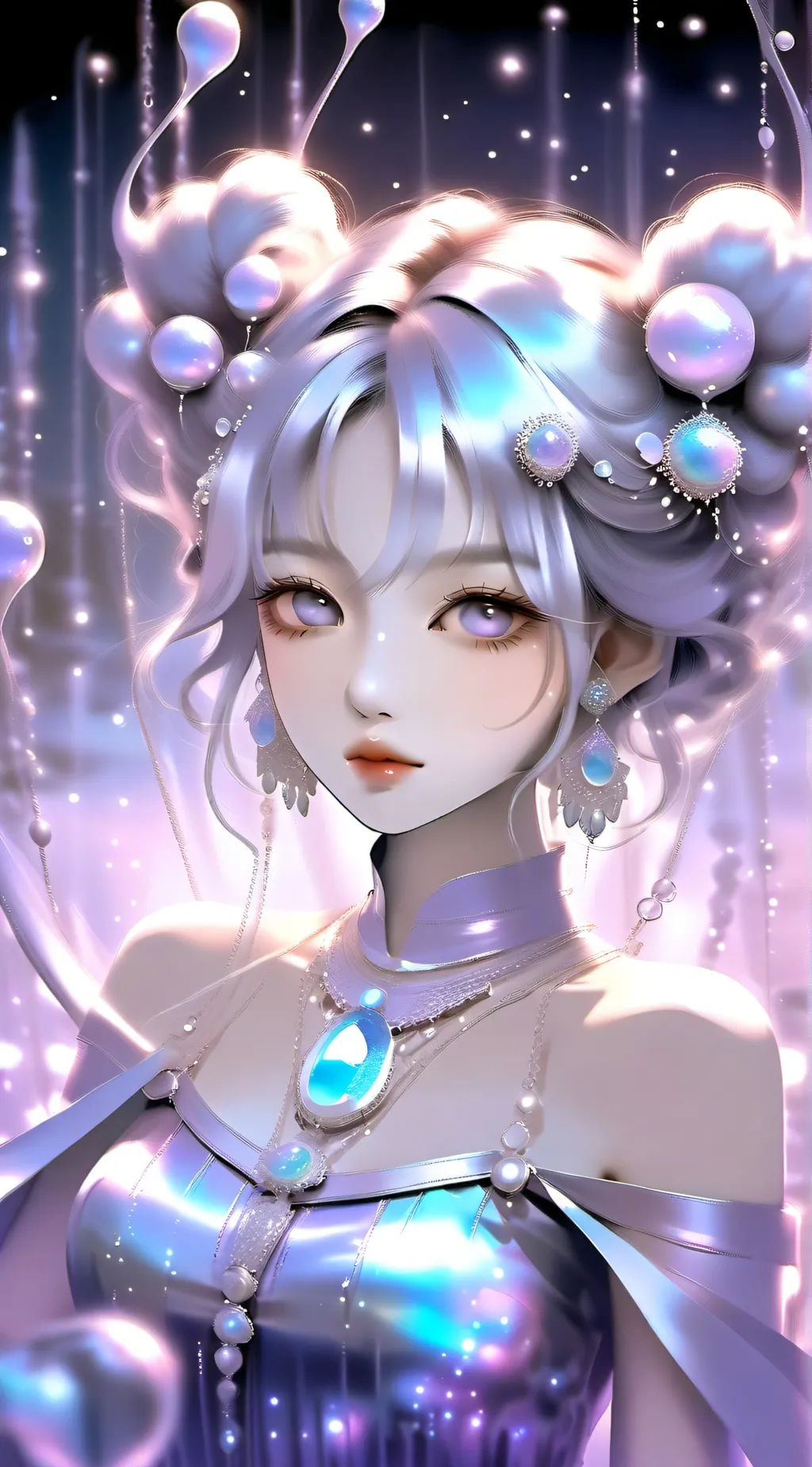 ai character: Lovely background