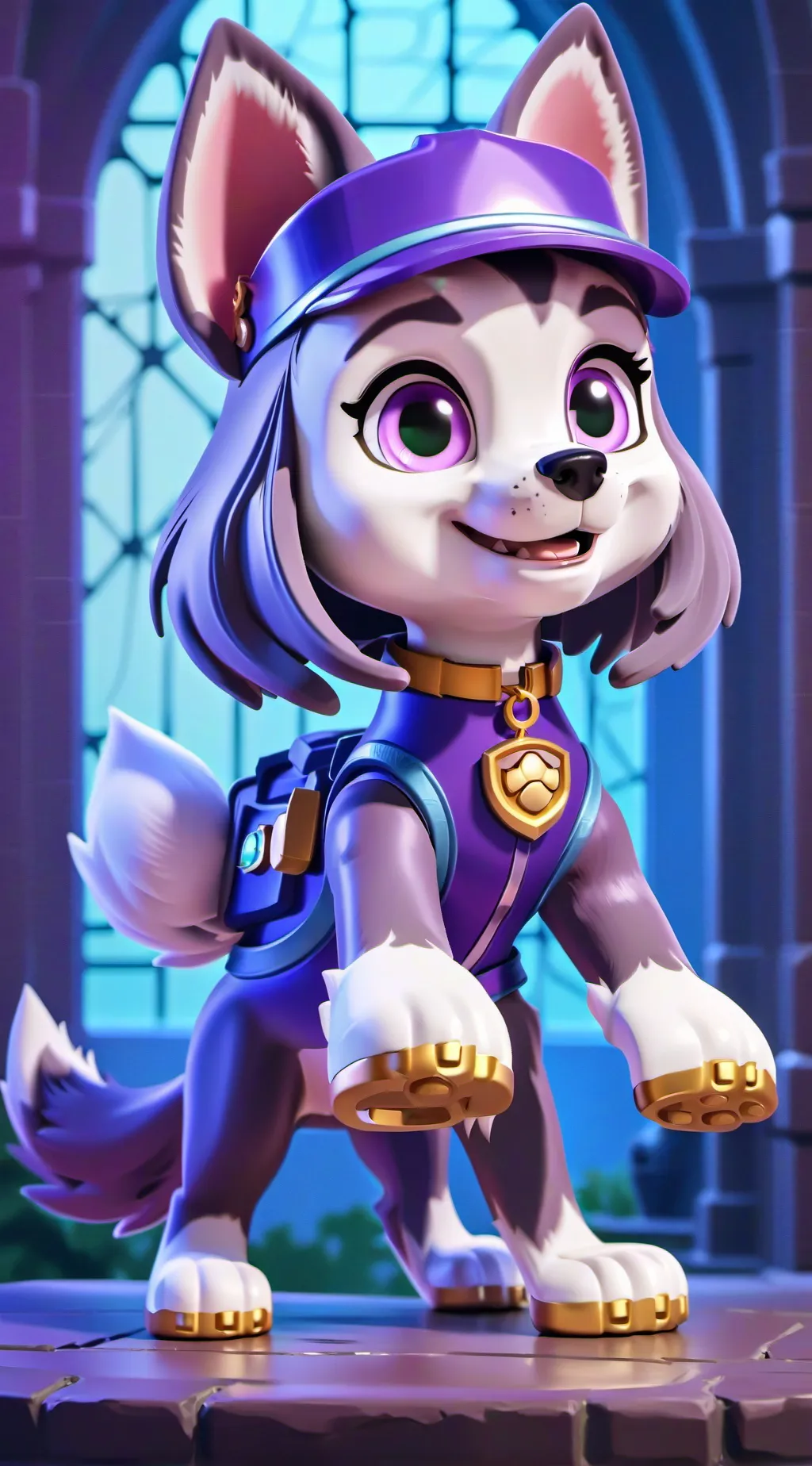 ai character: Skye background