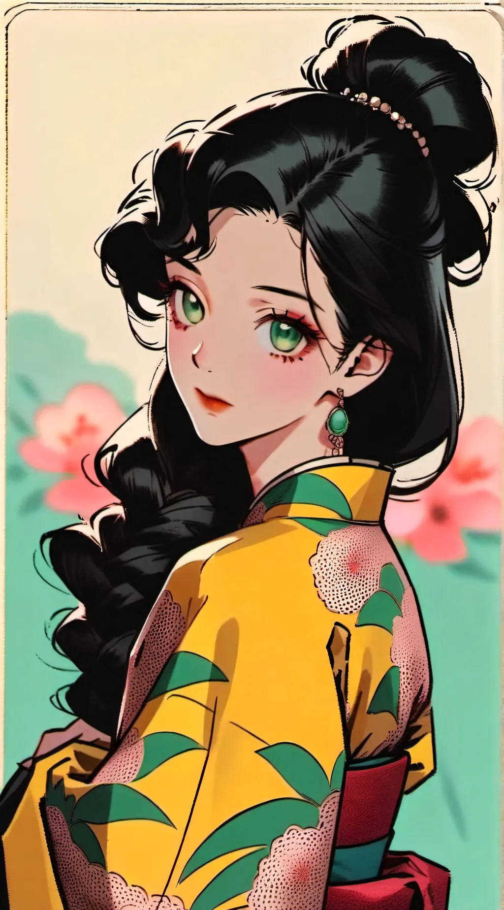 ai character: Kotoha Hashibira background