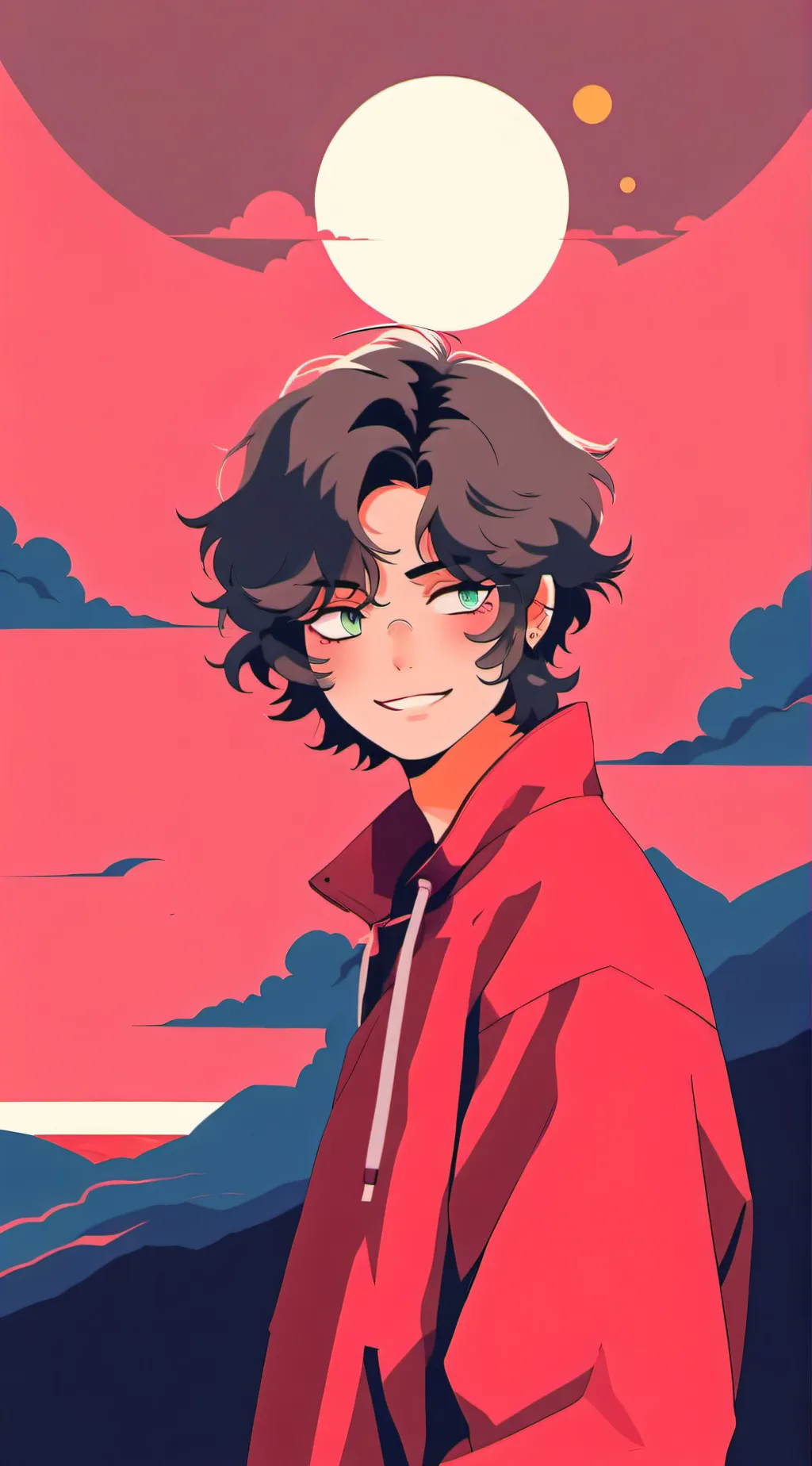 ai character: Michael afton background