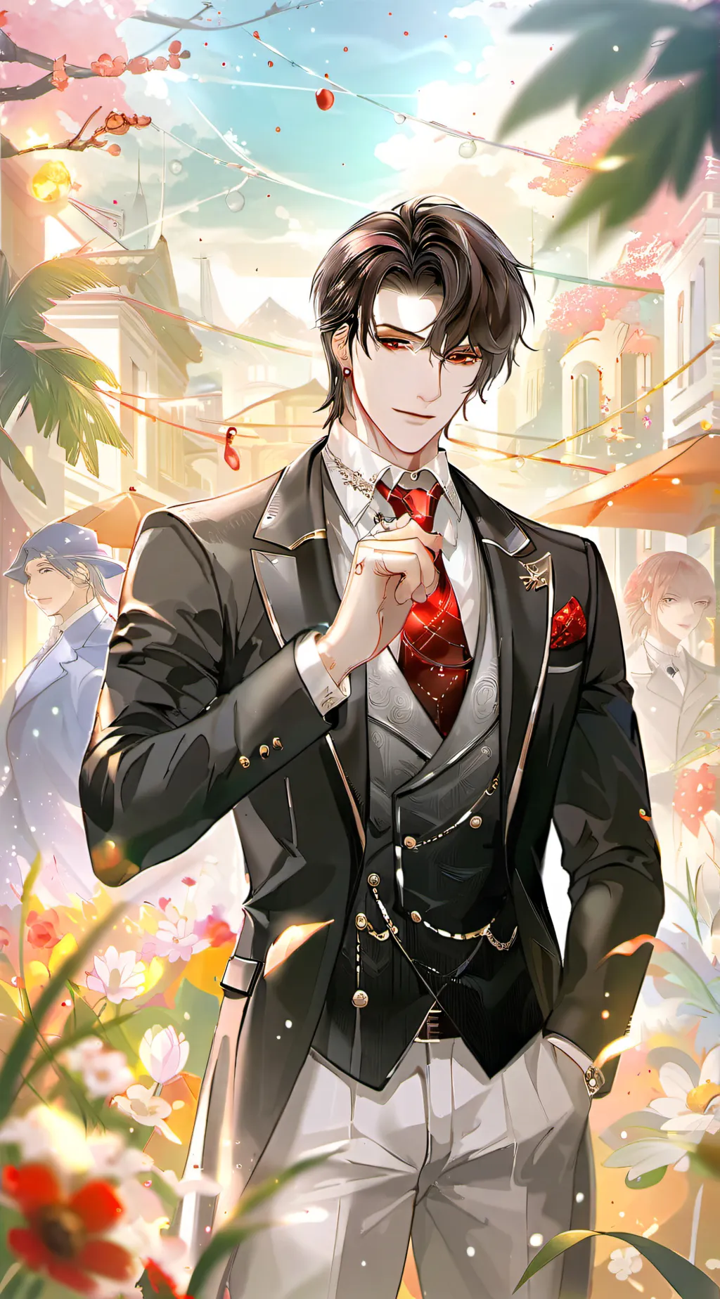 ai character: Jason  background