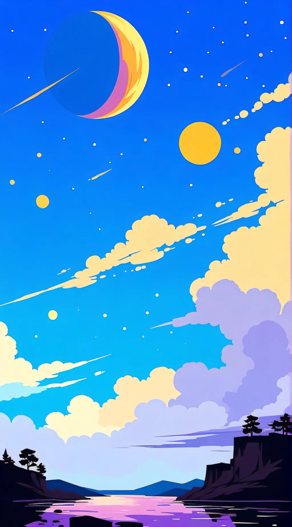 ai character: 'Smiling Critters' background