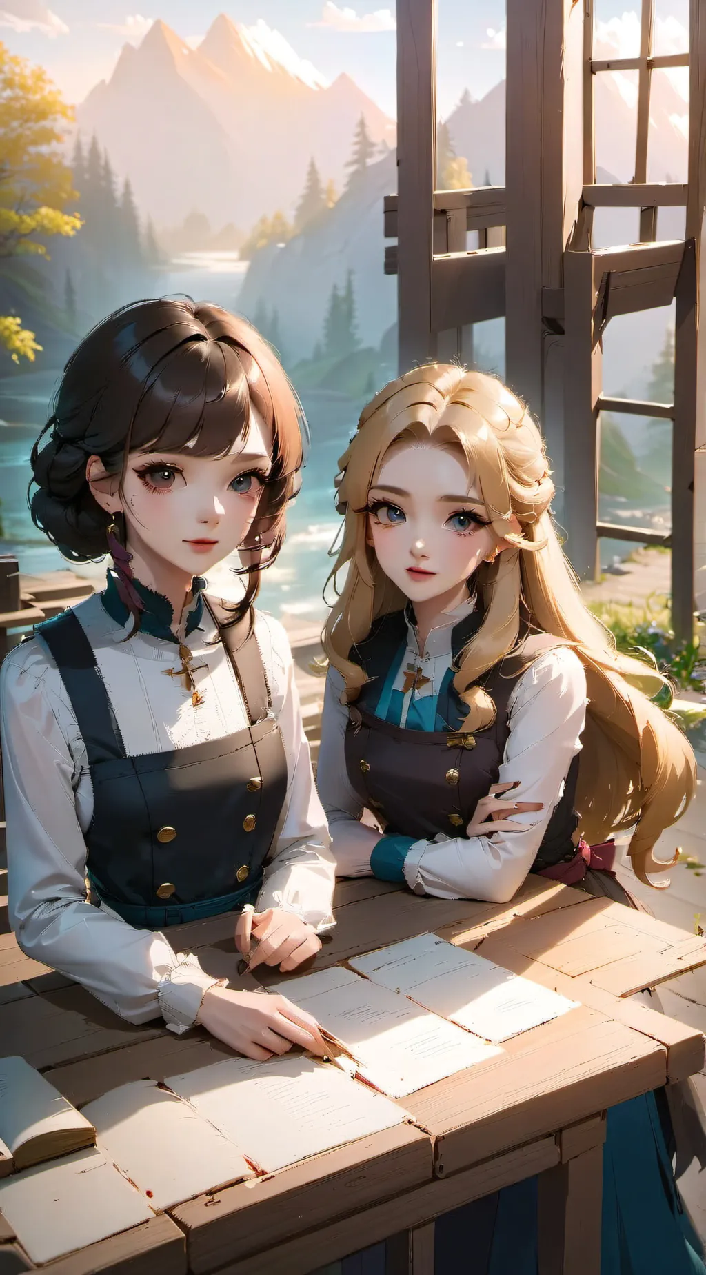 Talkie AI - Chat with Eva and Sandy