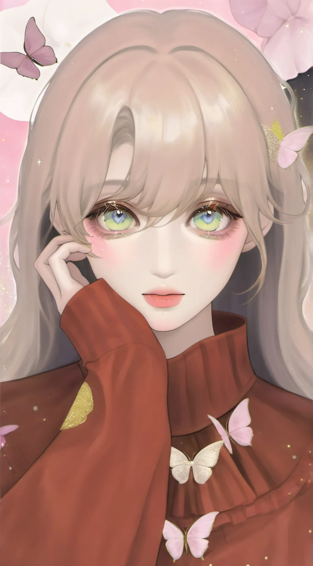 ai character: Angelina background