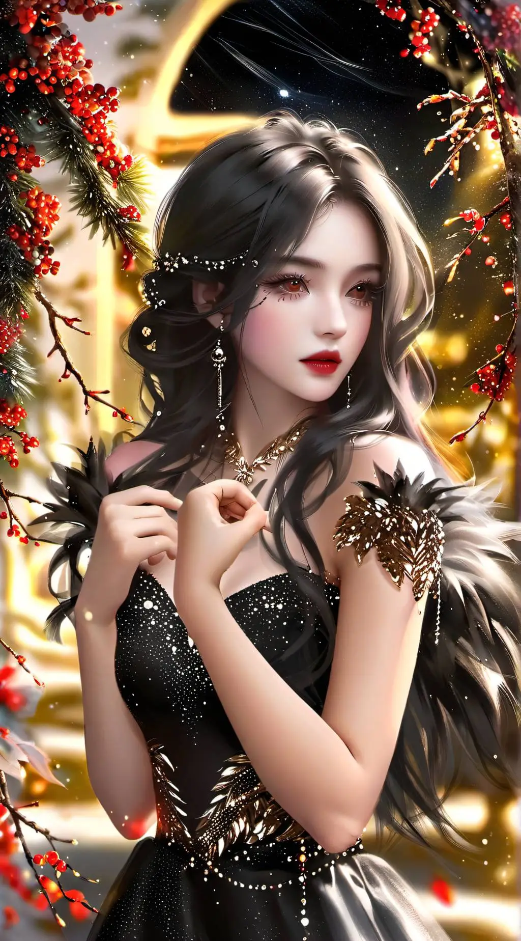 ai character: Shasa Redrose background