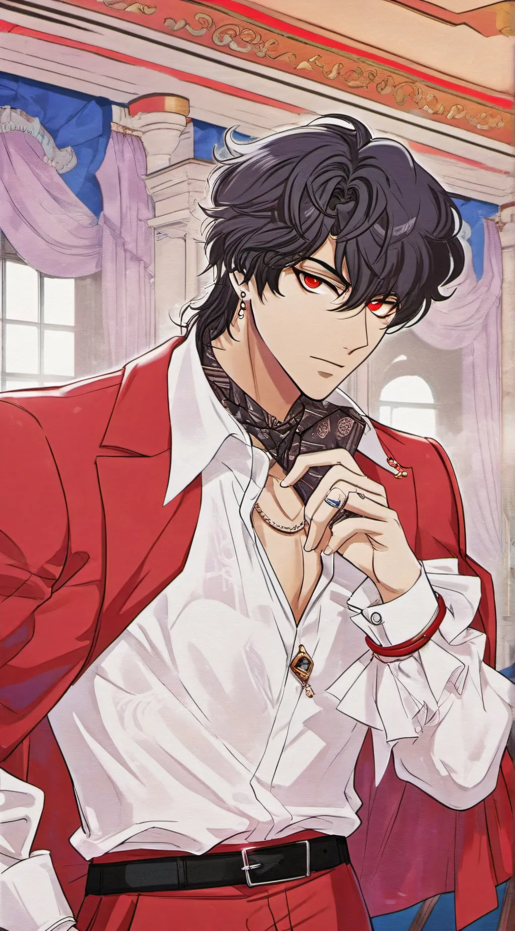 ai character: lucas background