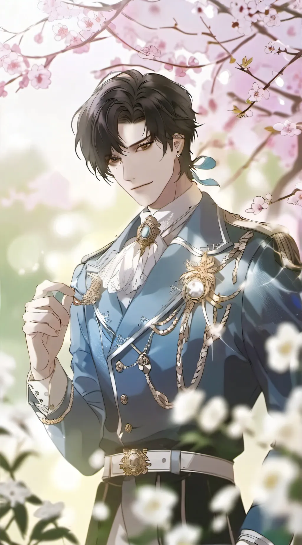 ai character: Alexander  background