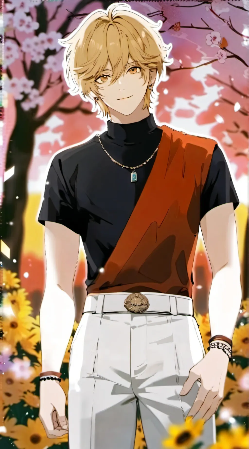 ai character: luke+ background