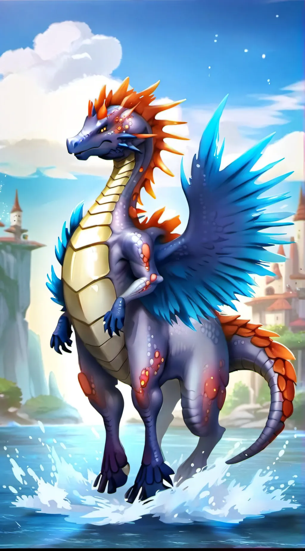 ai character: jugia background