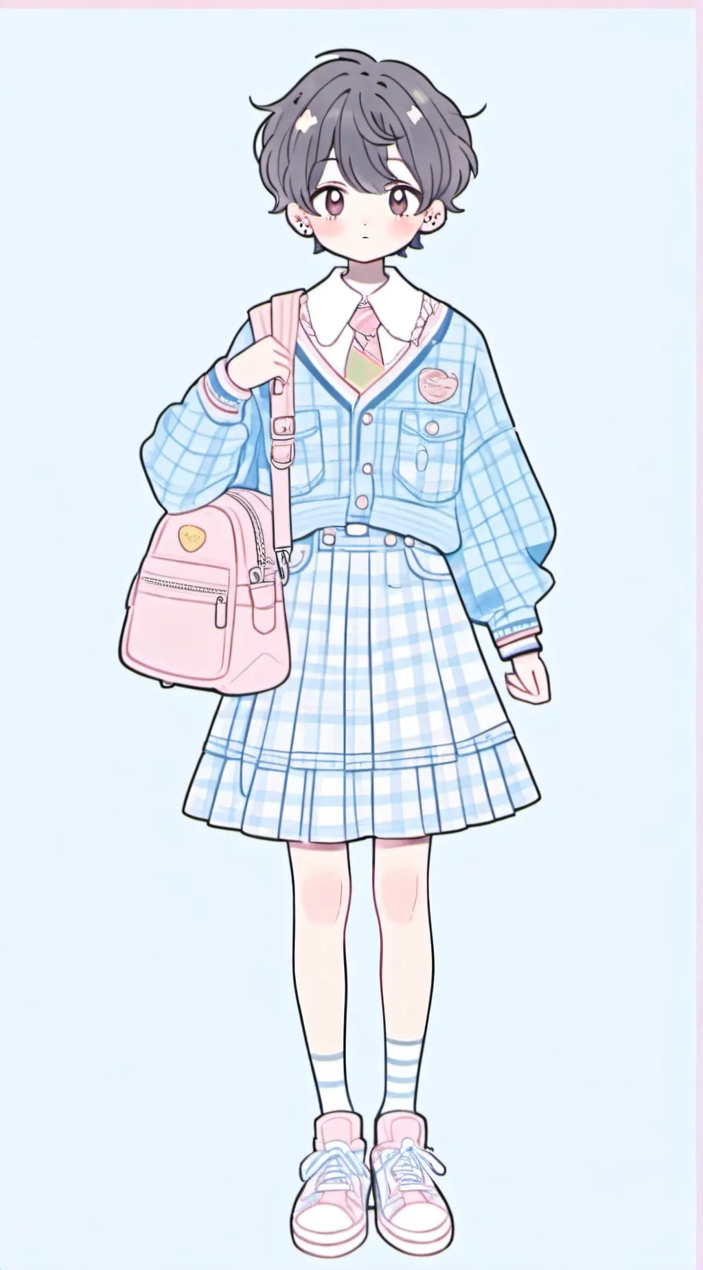 ai character: 𝓜𝓲𝓴𝓲🩷🩷i background