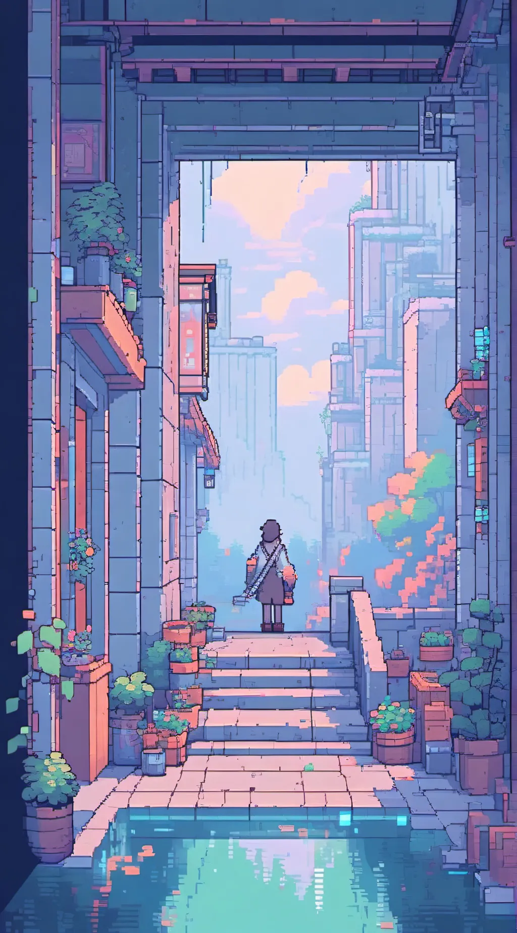 ai character: demon slayer background