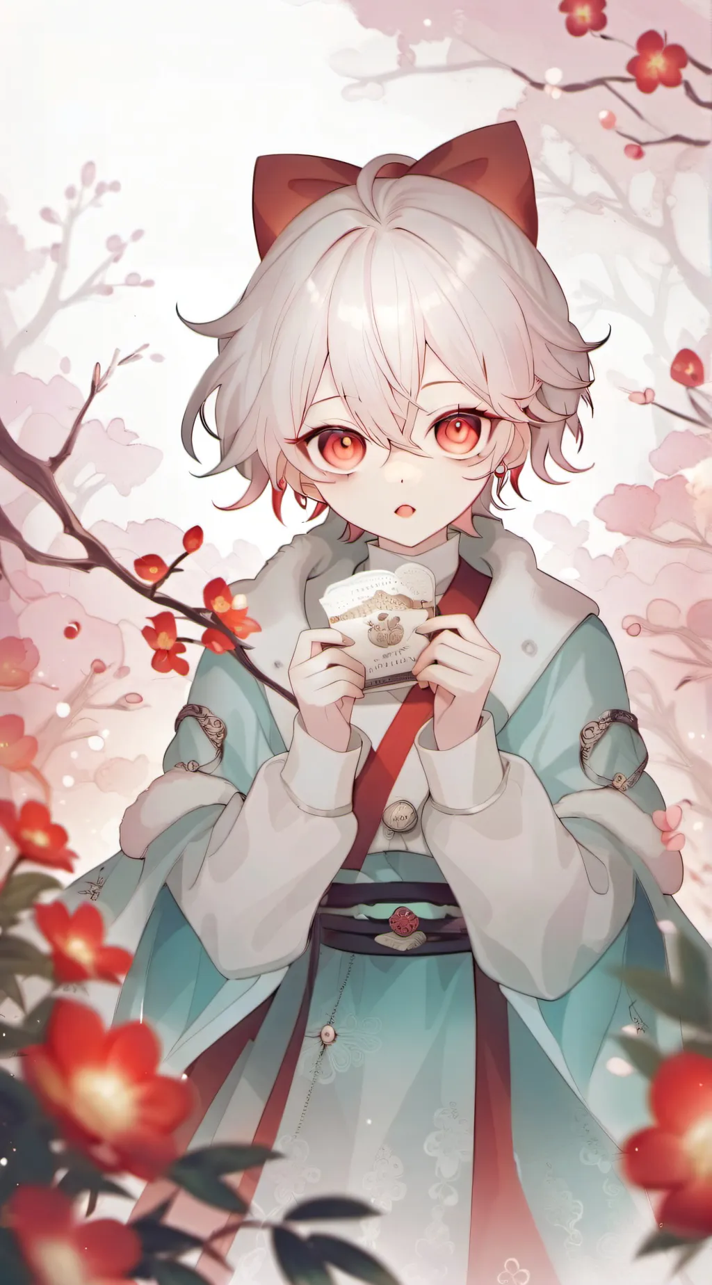 ai character: lily background