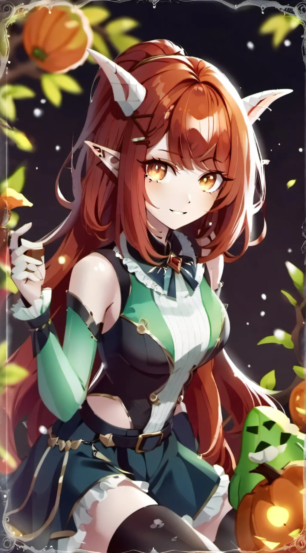 ai character: Charlotte  background