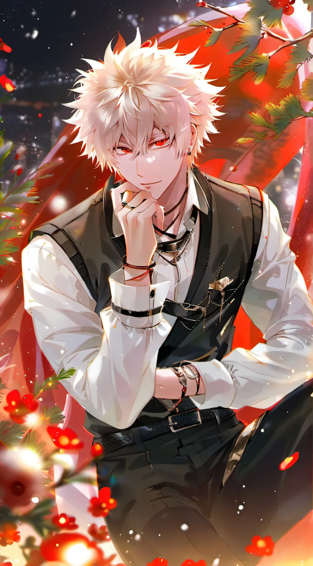 ai character: Bakugou  background