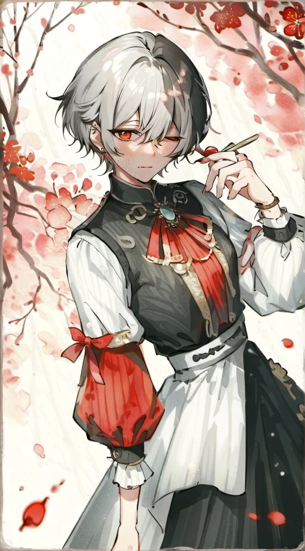 ai character: Xavier  background