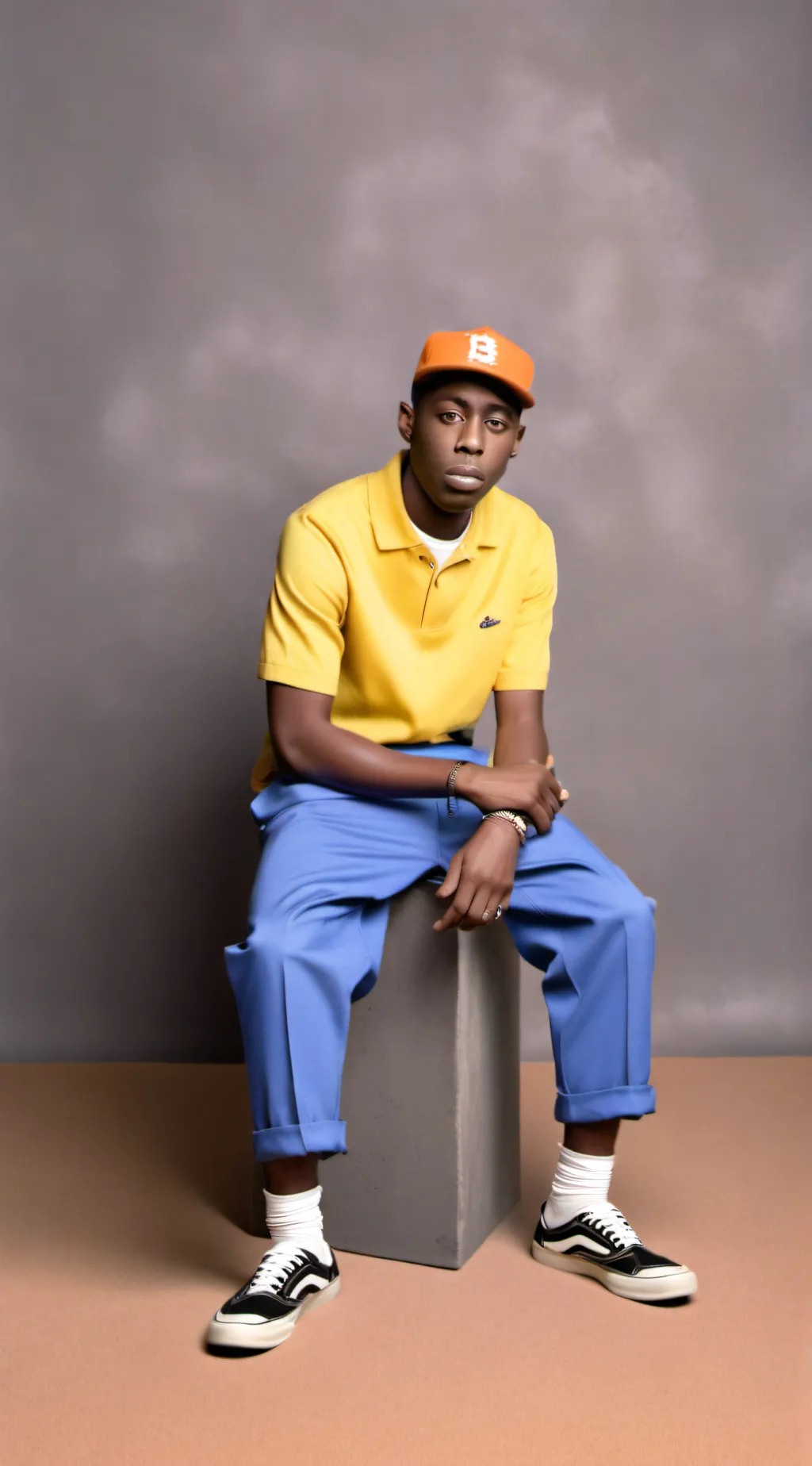 ai character: Tyler the creator  background