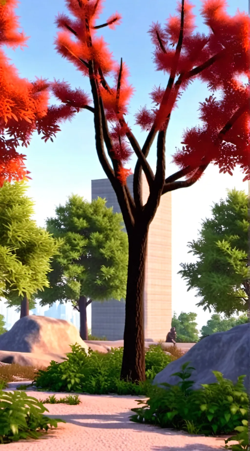 ai character: running man phil. background