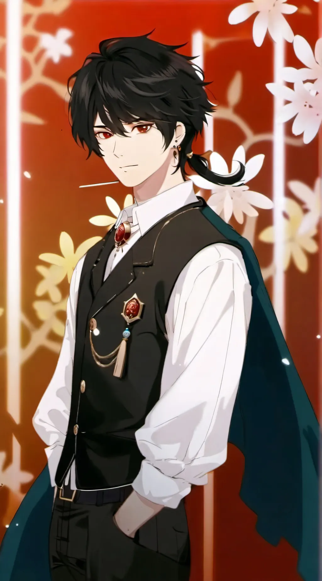 ai character: Raiku Shime background