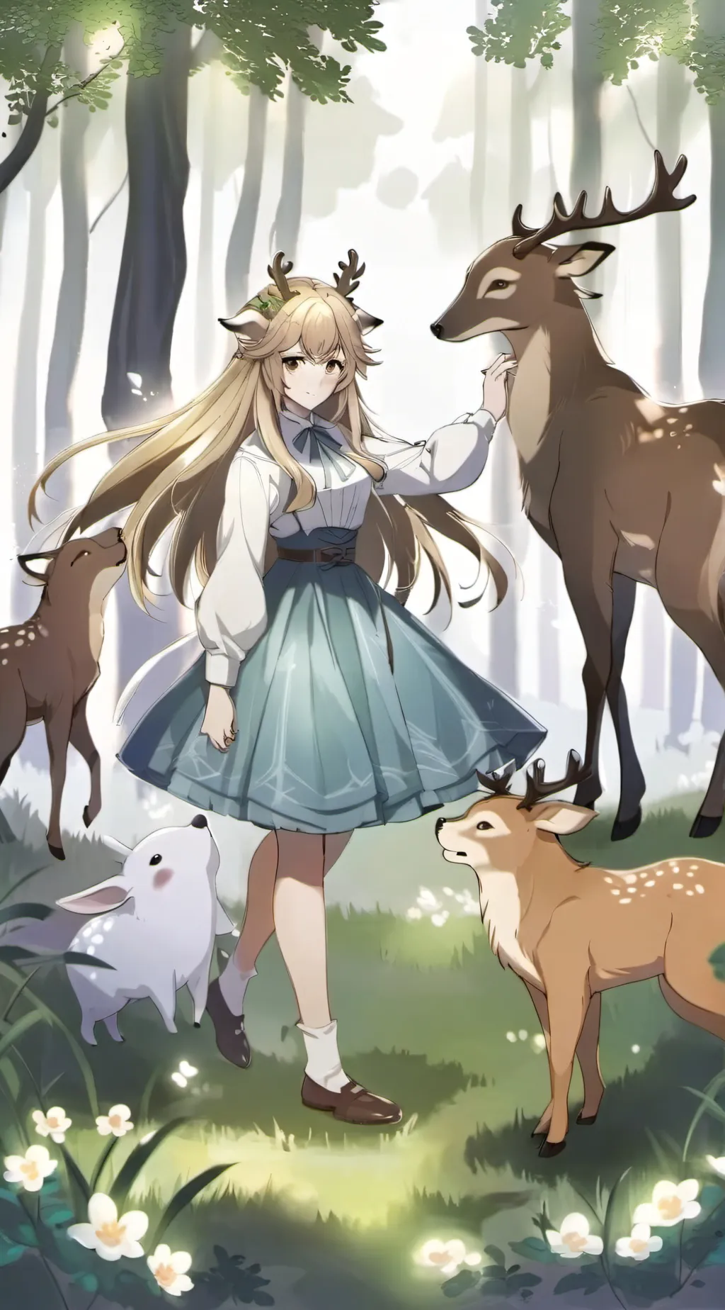 ai character: Eva background