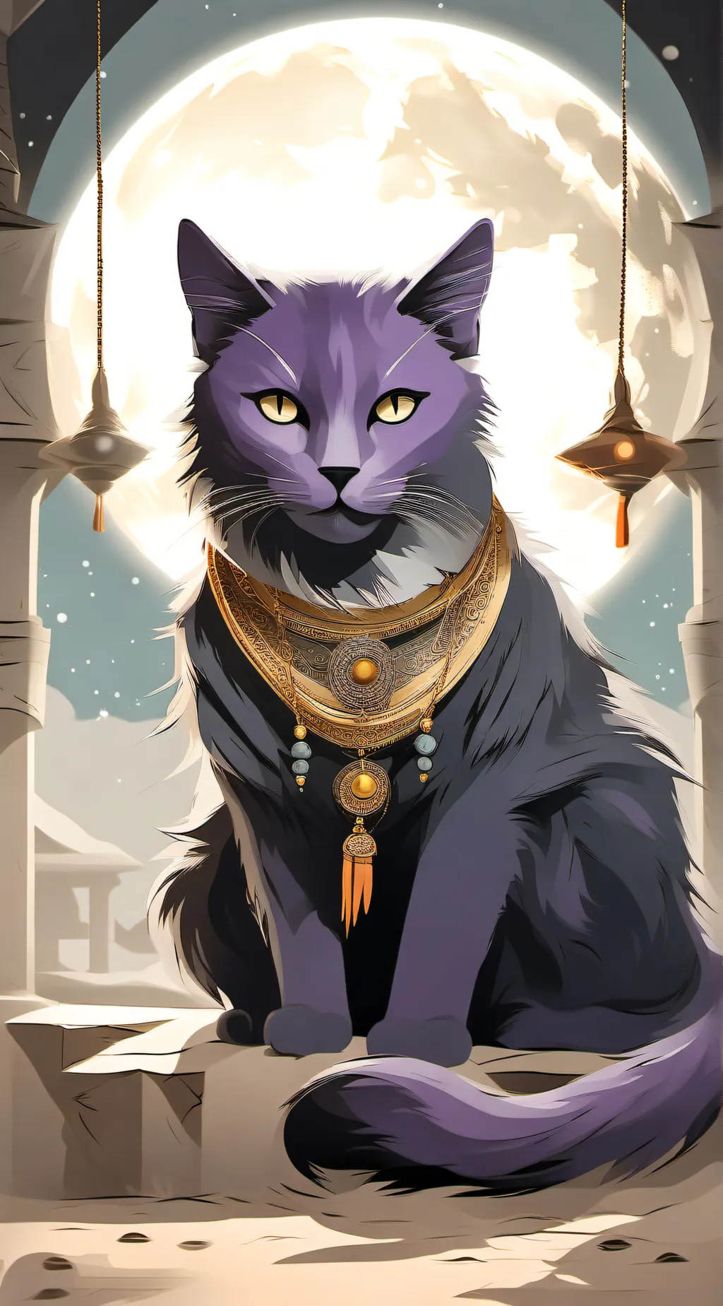 ai character: 🌙☆CatNap☆🌙 background