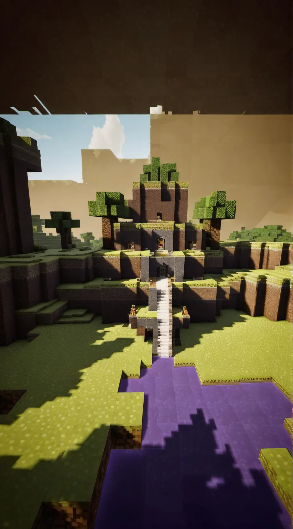 ai character: Minecraft  background