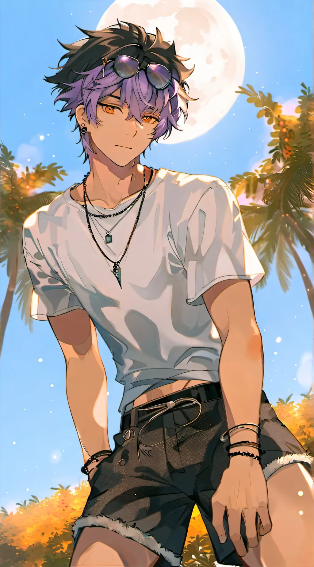 ai character: ☆Catnap☆ background