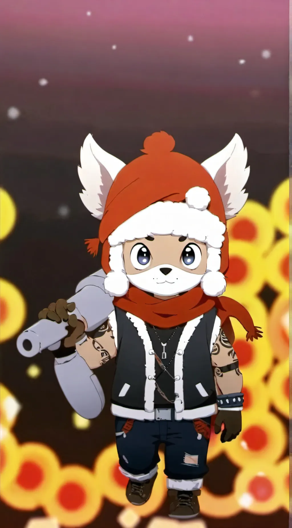 ai character: one piece  background