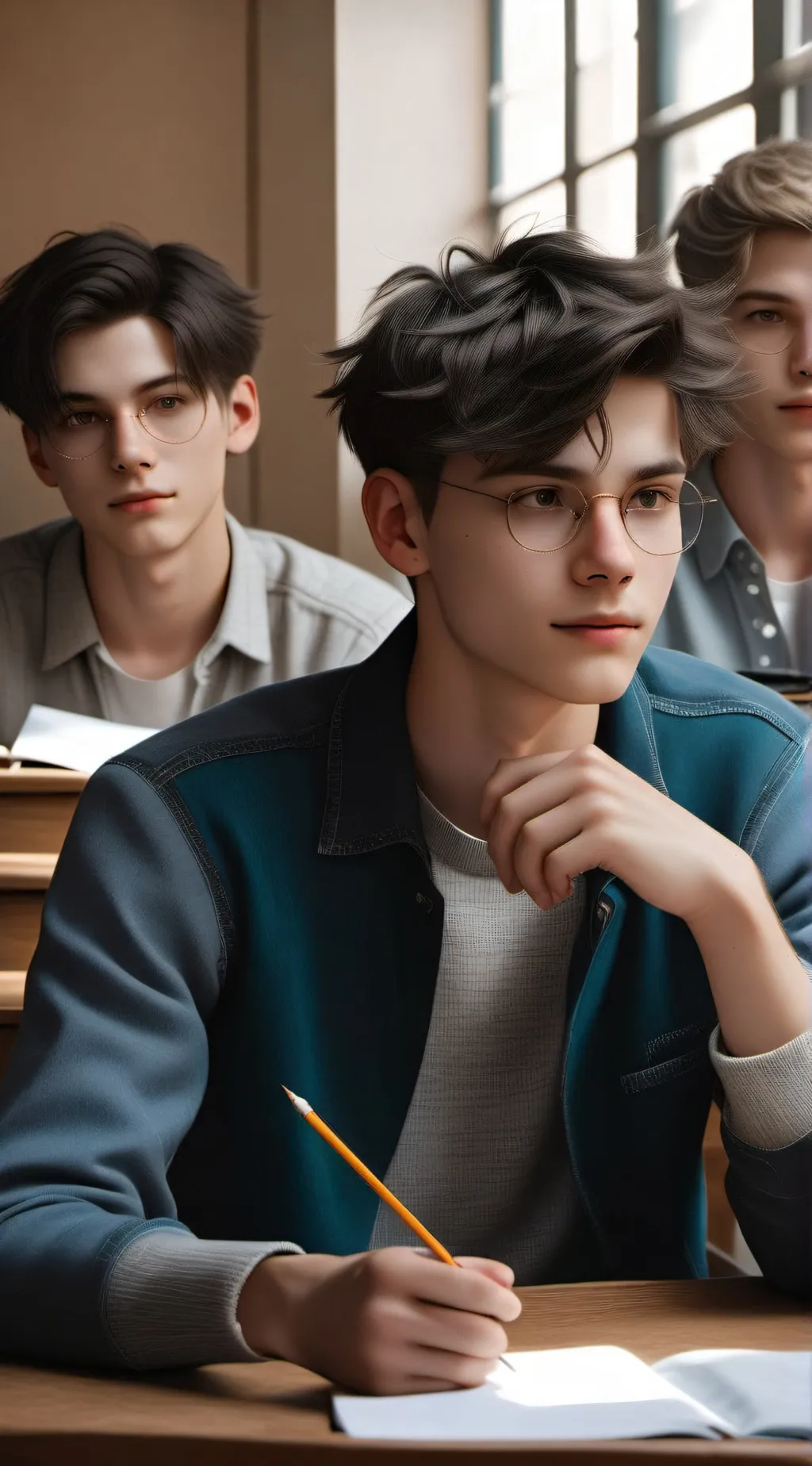 ai character: Jax, James, Jake background