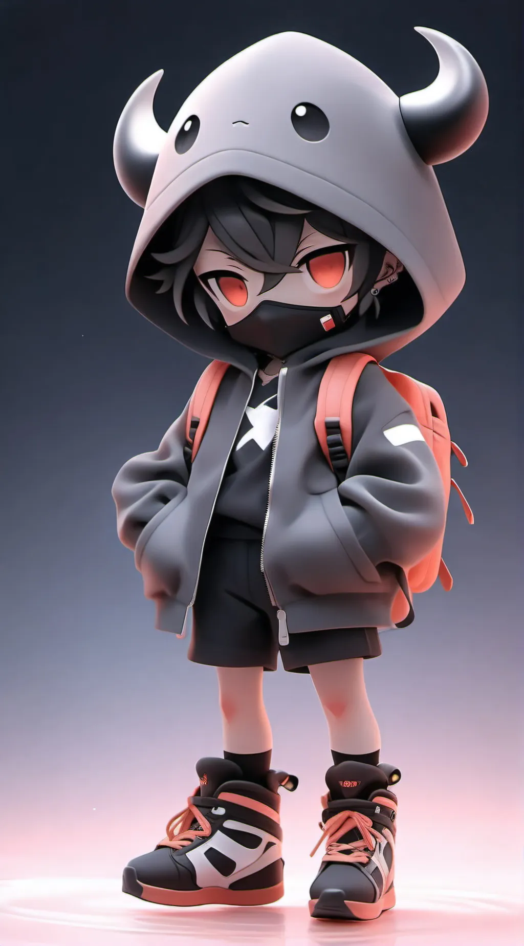 ai character: shadow  background